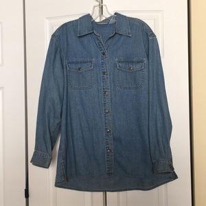 LiIZ CLAIBORNE Denim shirt